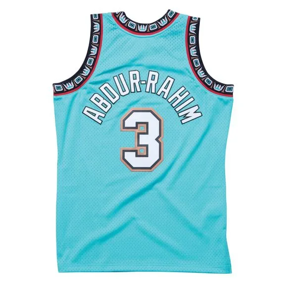 Mens Mitchell & Ness NBA Swingman Road Jersey Grizzlies 96 Shareef Abdur-Rahim